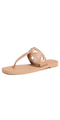 Larroudé Milan Jelly Sandals Rose 4/5