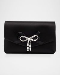 Soft Bow Mini Clutch Bag