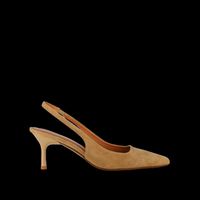Jonak - Escarpins en cuir velours - Taille 42 - Marron