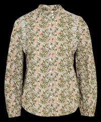 Maison 123 - Chemisier imprimé à fronces - Taille XL - Vert