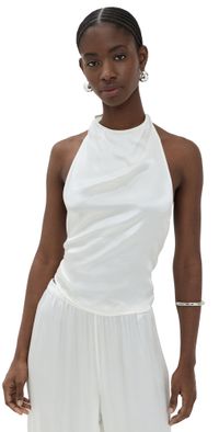 Enza Costa Satin Halter Cloud 3