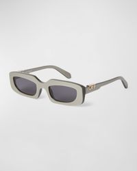 Men's Renton Acetate Oval Sunglasses