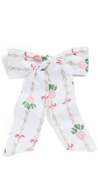 Hill House Home The Belle Bow Trailing Fern, White Multi One Size