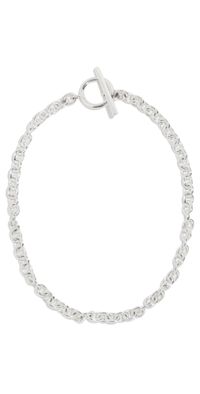 AGMES Classic Chain Necklace Sterling Silver One Size