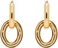 Jil Sander Gold Drop Earrings
