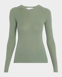 Hutton Ribbed Cashmere Pullover