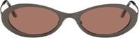 OUR LEGACY Gunmetal Tad Sunglasses