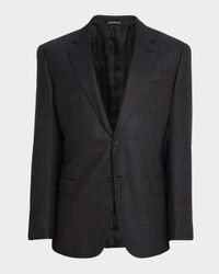 Men's G Line Super 130s Pinwheel Sport Coat