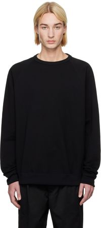 nanamica Black Crew Neck Sweatshirt