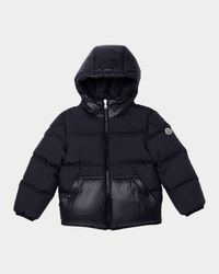 Boy's Barin Hooded Down Jacket Jacket, Size 4-6