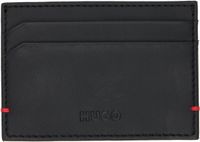 Hugo Porte-carte noir en cuir synthétique