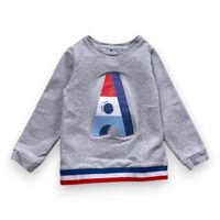 Jacadi - Seconde Main - Sweat enfant gris - 6 ans - Taille 6A - Gris