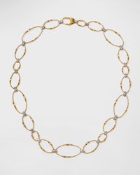 Marrakech Onde 18K Gold Diamond Collar Necklace
