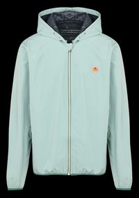 Faguo - Veste droite zippée à capuche - Taille XL - Vert