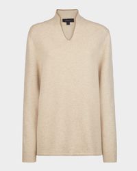 Men's Ellen Pull Cashmere V-Neck Sweater