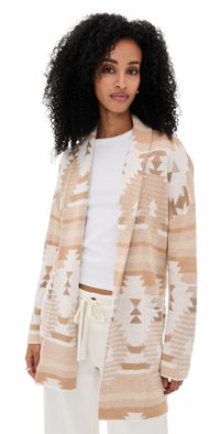 Splendid Cardigan Burnt Orange Aztc S