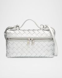 Bang Bang Laminated Leather Vanity Crossbody Bag
