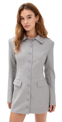 Lioness Cheri Mini Dress Grey S