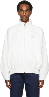 Marni White Oversized Jacket