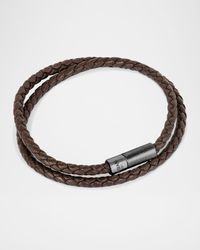 Men's Pop Rigato Leather Bracelet