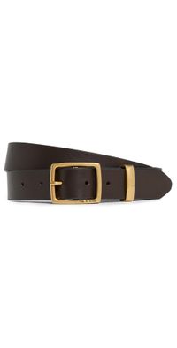 rag & bone X Boyfriend Belt Dark Espresso S