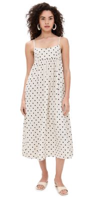 Amanda Uprichard Wynwood Dress Beige/Black XS