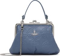 Vivienne Westwood Blue Granny Frame Bag