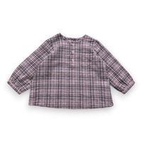 Bonpoint - Seconde Main - Chemise bébé beige - 12 mois - Taille 12M - Beige