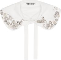 Comme des Garçons Comme des Garçons White Tricot Collar