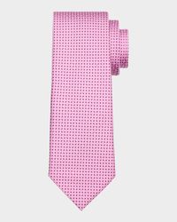 Men's Connected Boxes Silk Tie