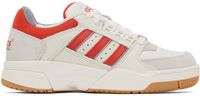 adidas Originals White Torsion Tennis Low Sneakers
