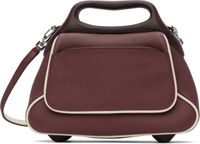 ECCO.kollektive Burgundy Kiko Kostadinov Edition Centauri Medium Bag