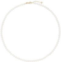 Mateo White Pearl Beaded Choker