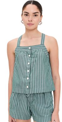 Alex Mill Leah Top In Stripes Eden/Off White XS