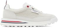 Thom Browne Off-White Shearling Tech Sneakers