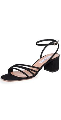 Aquazzura Latour Sandals 50 Black 37.5