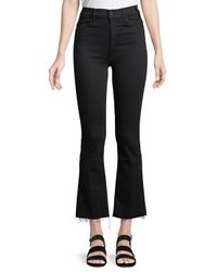 Hustler Frayed Ankle Boot-Cut Jeans