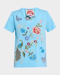 Embroidered Cotton Tee