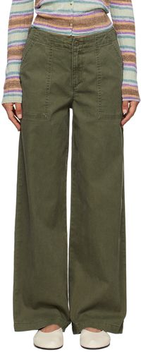 Levi's Khaki Surplus Straight Trousers