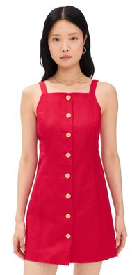 Alex Mill Alexis Dress Crimson XL