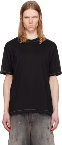MASTERMIND WORLD Black MW Ball Chain T-shirt