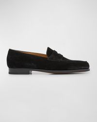 Men's Lopez Suede Penny Loafers