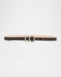Kat Tabac Nappa Leather Belt