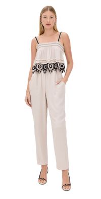 Ramy Brook Monica Jumpsuit Sandstone XXL