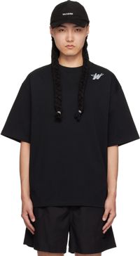 We11done Black WD Logo T-shirt