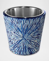 9" Blue Almendro Ice Bucket