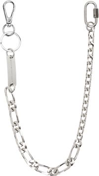 IN GOLD WE TRUST PARIS SSENSE Exclusive Silver Pants Chain