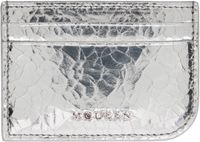 McQueen Silver 'McQueen Sling' Card Holder
