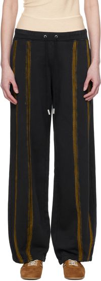 Eckhaus Latta Black 'El Sweatpant' Lounge Pants
