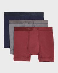 Men's 3-Pack Pima Cotton Boxer Briefs